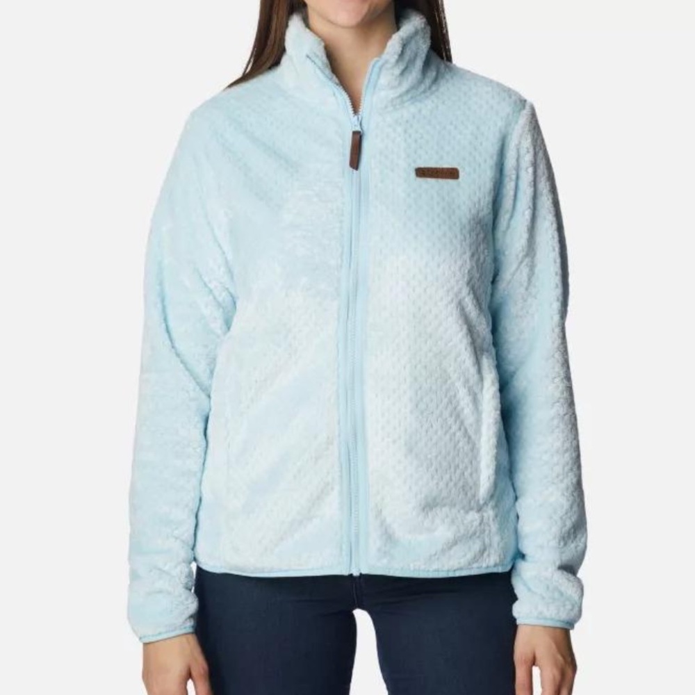 Columbia Women's Fire Side II Sky Blue Sherpa Fleece